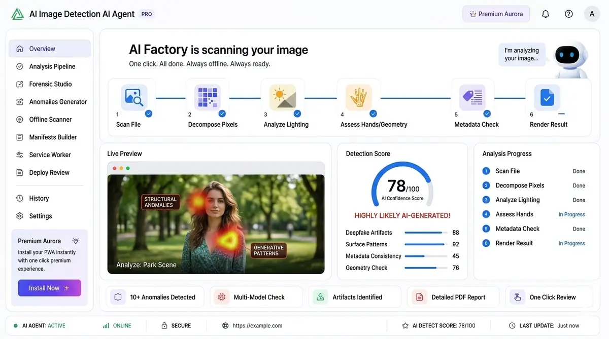 AI cybersecurity coach — example of the AI tool dashboard software